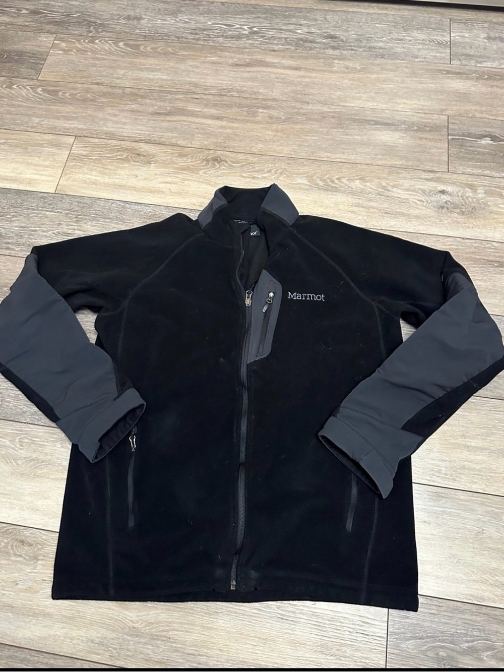 Marmot Men's Black Fleece Jacket